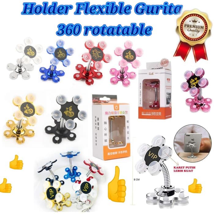 HOLDER STANDING FLEXIBEL GURITA 360 DERAJAT TOP QUALITY - UNIVERSAL