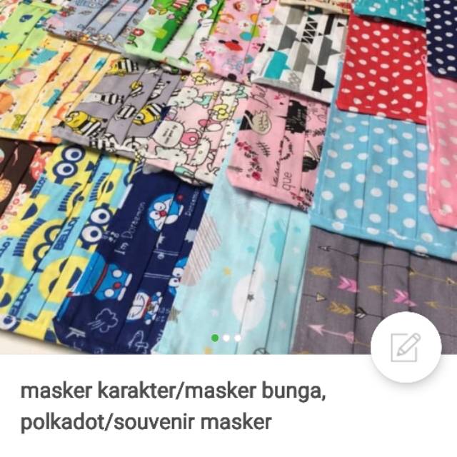 Souvenir masker murah / sofenir pernikahan masker