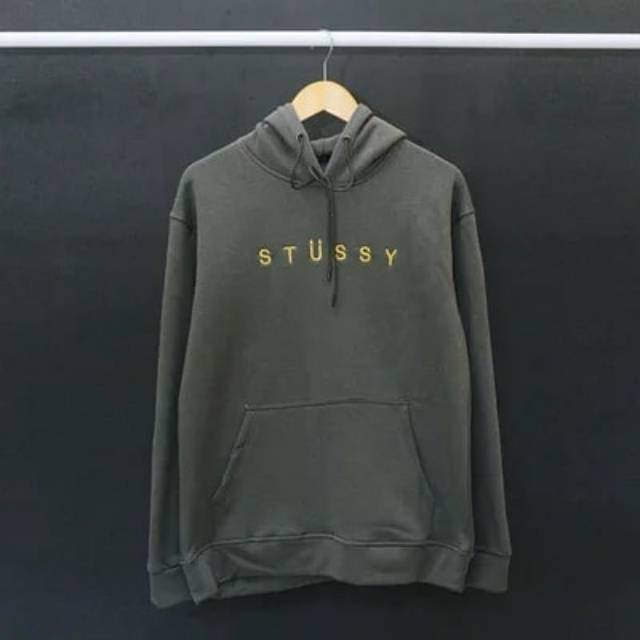 HOODIE STUSS OBLONG KEKINIAN / HOODIE PRIA TEBAL