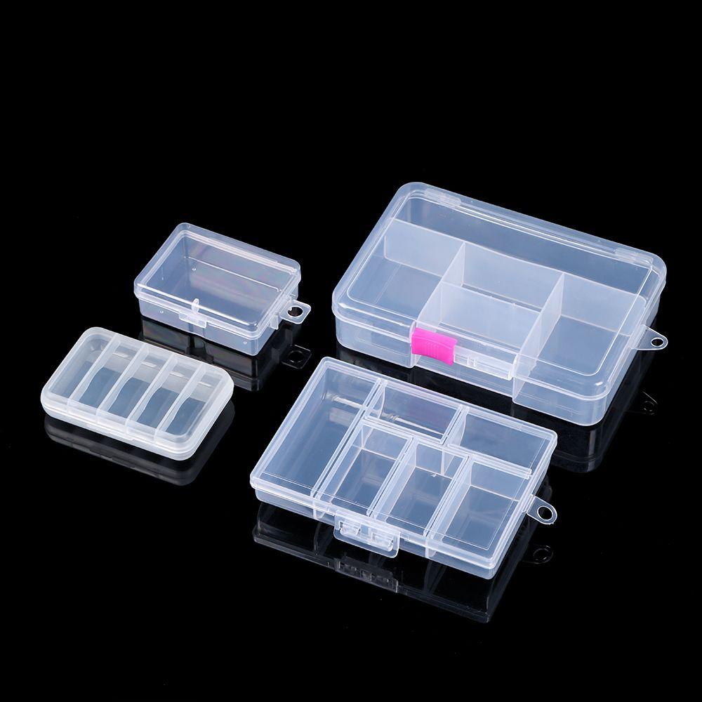 Chookyy Storage Box Kotak Klip Kecil Tempat Penyimpanan Pil Plastik