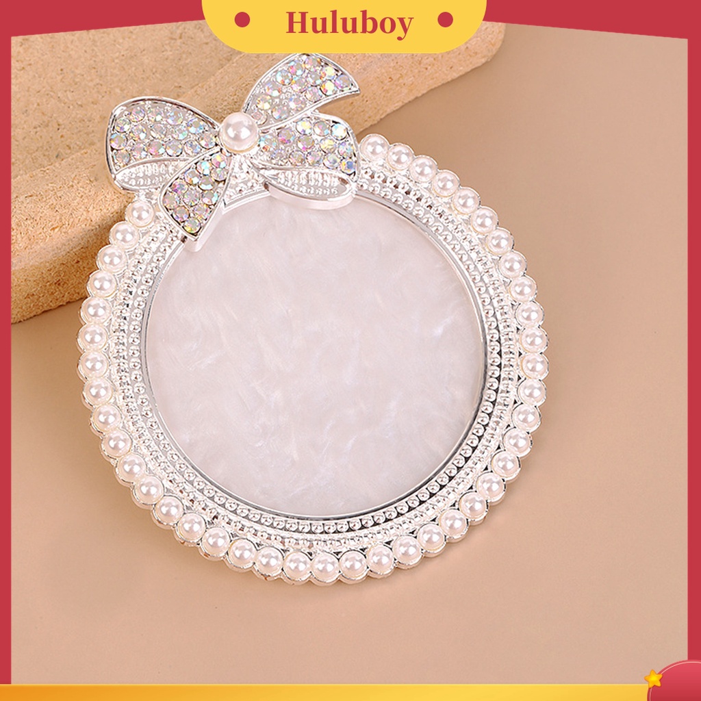 Huluboy Huluboy♡ Palet Stand Display Kutek Gel Desain Pita Hias Mutiara Imitasi Untuk Salon