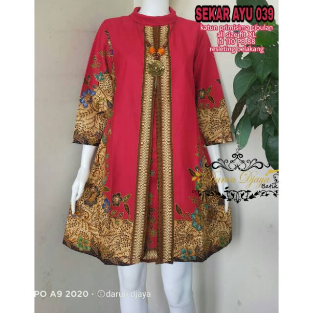 SEKAR AYU.Tunik Batik Modern