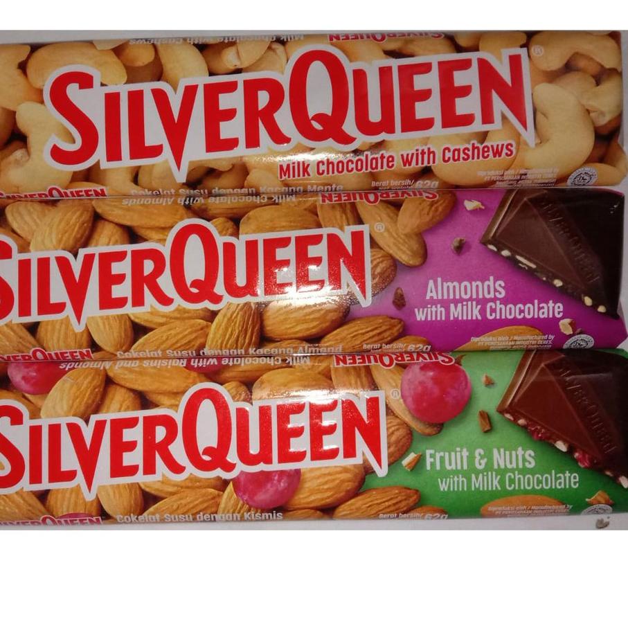 

#Terbagus Silver Queen 62gr ada 3 rasa ❤[Layak Dibeli!!!]❤