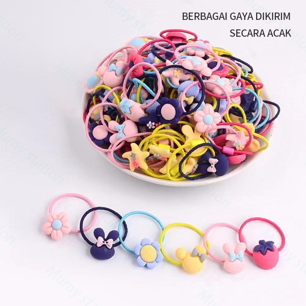 Mumystation Ikatan rambut anak karakter lucu/ikat rambut anak