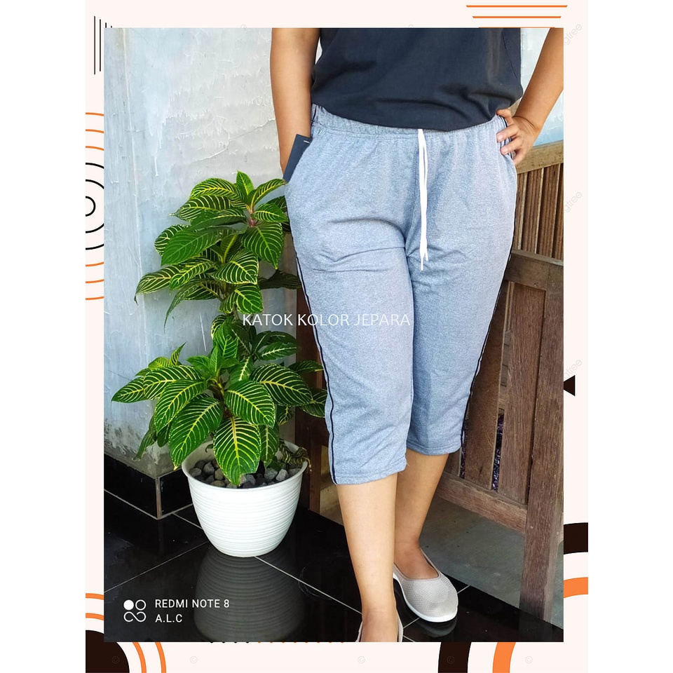 TRAINING JUMBO 7/8 | CELANA OLAHRAGA WANITA 7 PER 8 | TRAINING BIG SIZE CELANA SENAM WANITA | CELANA