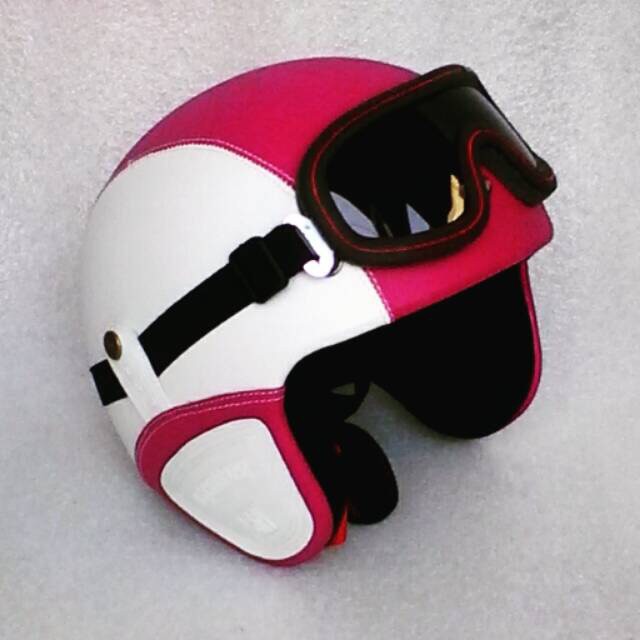 HM-1974 Helm Pororo Dewasa (Fanta Putih) Murah