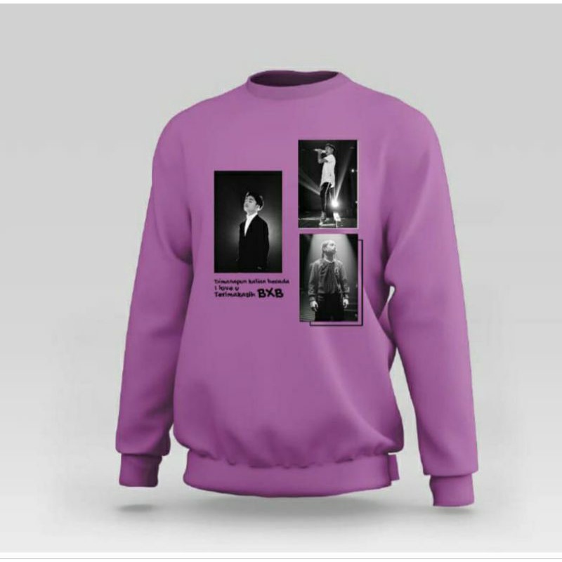 CREWNECK BXB LILAC BETRAND PETO
