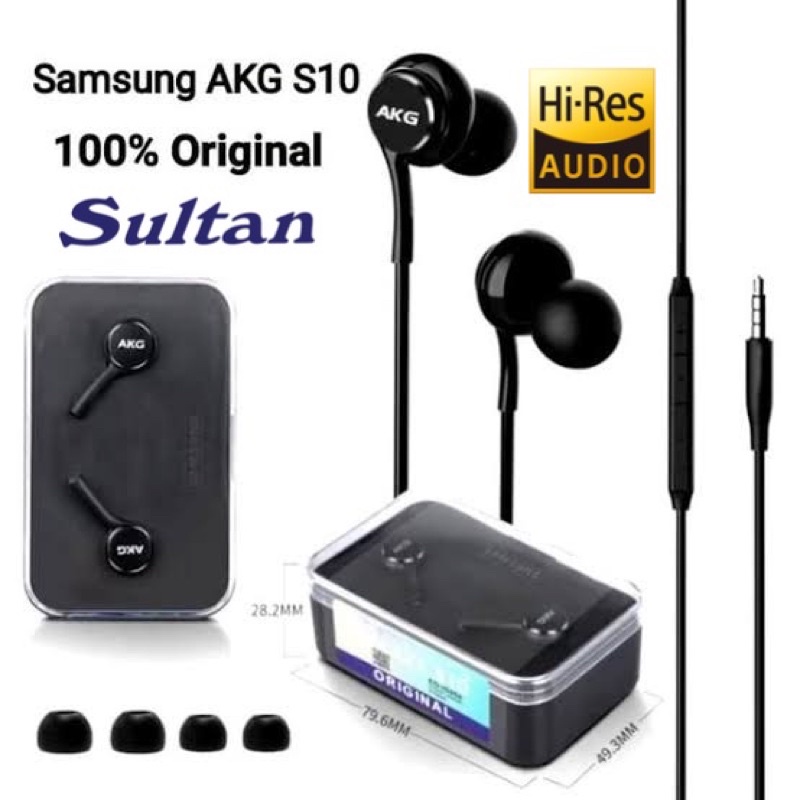 GROSIR HANDSFREE SAMSUNG AKG S10+ PACK KACA PREMIUM SUARA SUDAH DI TES BAGUS 100%