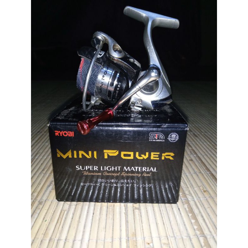reel spinning ryobi mini power 800