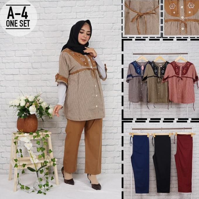 Setelan Baju Celana Hamil