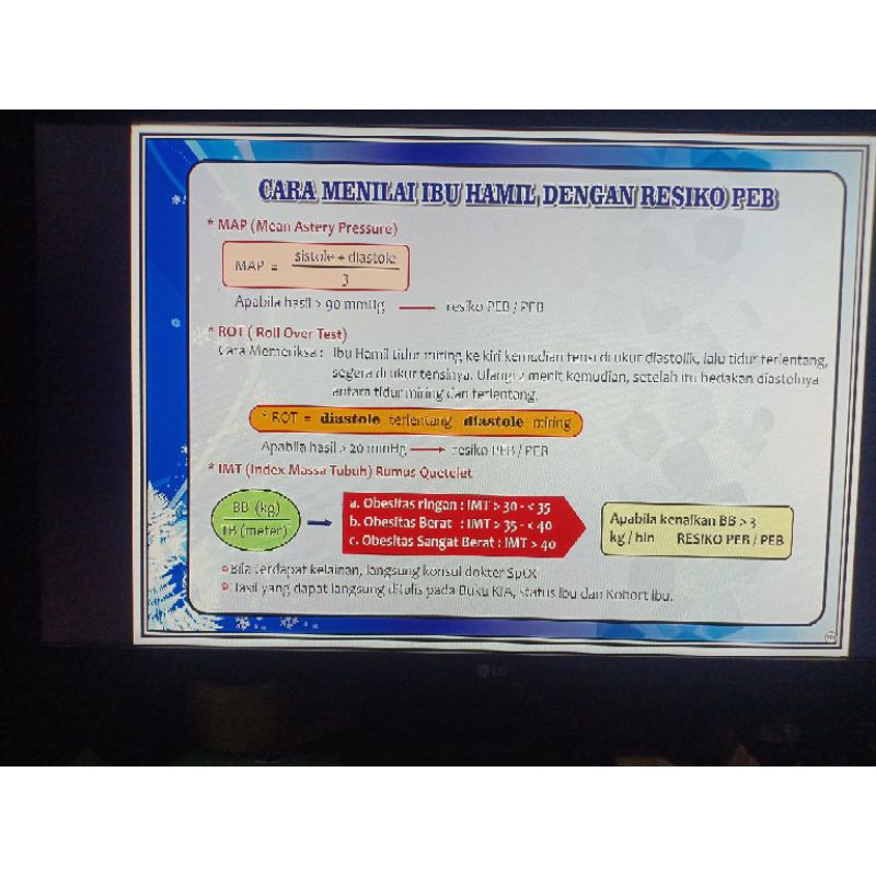 

(114)POSTER CARA MENILAI IBU HAMIL DGN RESIKO PEB