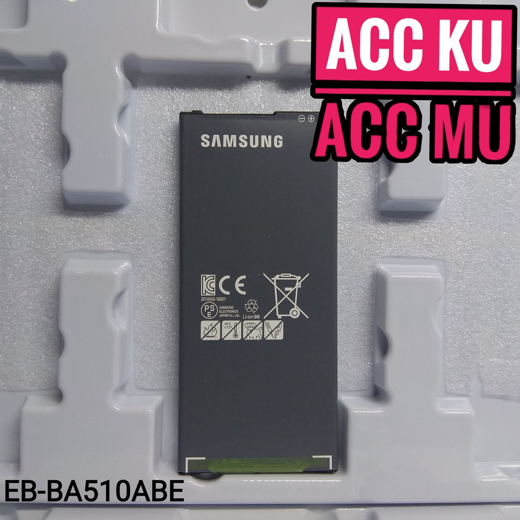 BATTERY SAMSUNG GALAXY A5 2016  BATERAI SAMSUNG GALAXY A510 EB-BA510ABA ORI 99