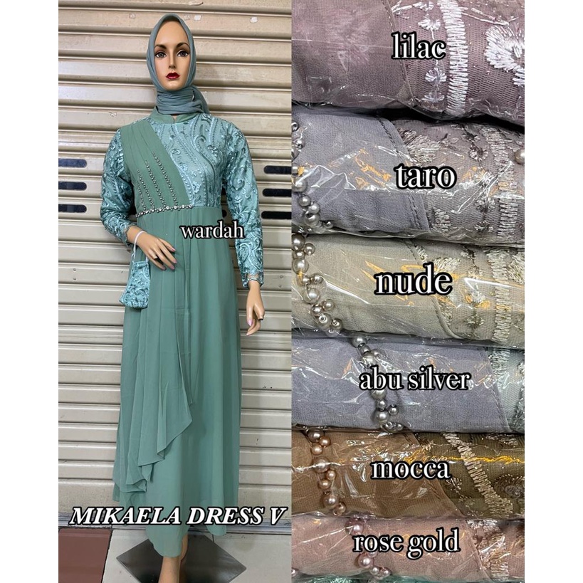 WILI MUSLIM / MIKAELA DRESS V ORIGINAL TANAH ABANG BY NJ-MODE