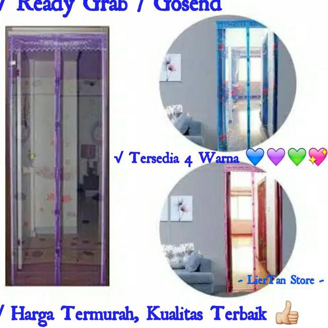 ➩ Tirai Kawat Anti Nyamuk Magnet - ★