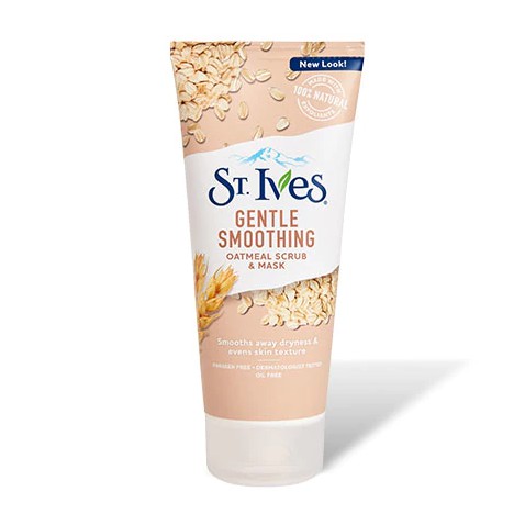 ST. Ives Gentle Smoothing Oatmeal Scrub &amp; Mask 170gr