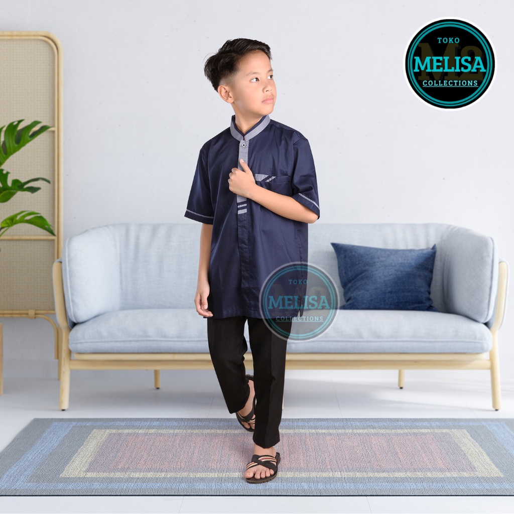 baju koko kemko anak tanggung bahan katun toyobo size 14 15 16 17 baju koko anak 8 tahun sampai dengan 16 tahun Baju Koko Lengan Pendek Baju Koko Fashion Muslim Anak laki laki Terbaru