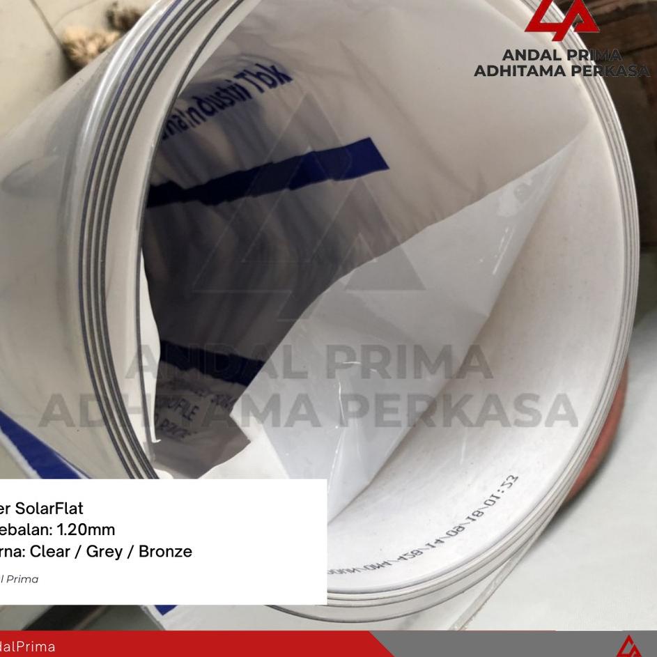 Serbu Hadiah SolarFlat 1.20mm - Atap Fiber SolarTuff Solid - Solar Flat - Via JTR