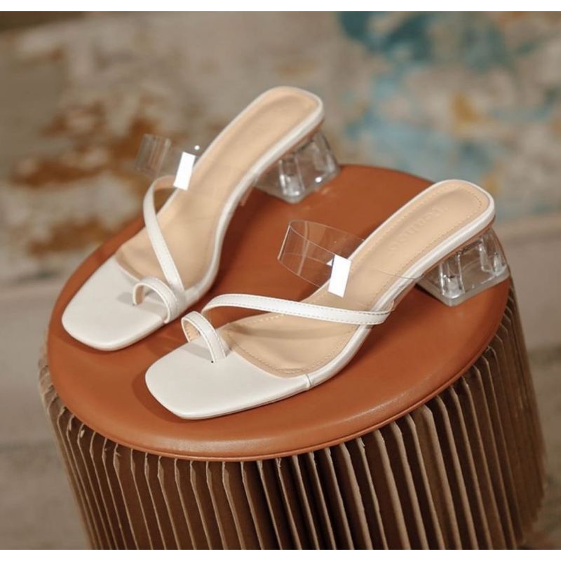 ABBUSHOES ZN 01 hak kaca mika mules 5cm
