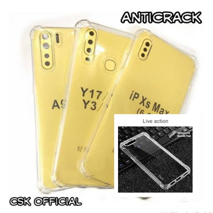 SOFT CASE ANTI CRACK BENING OPPO F7