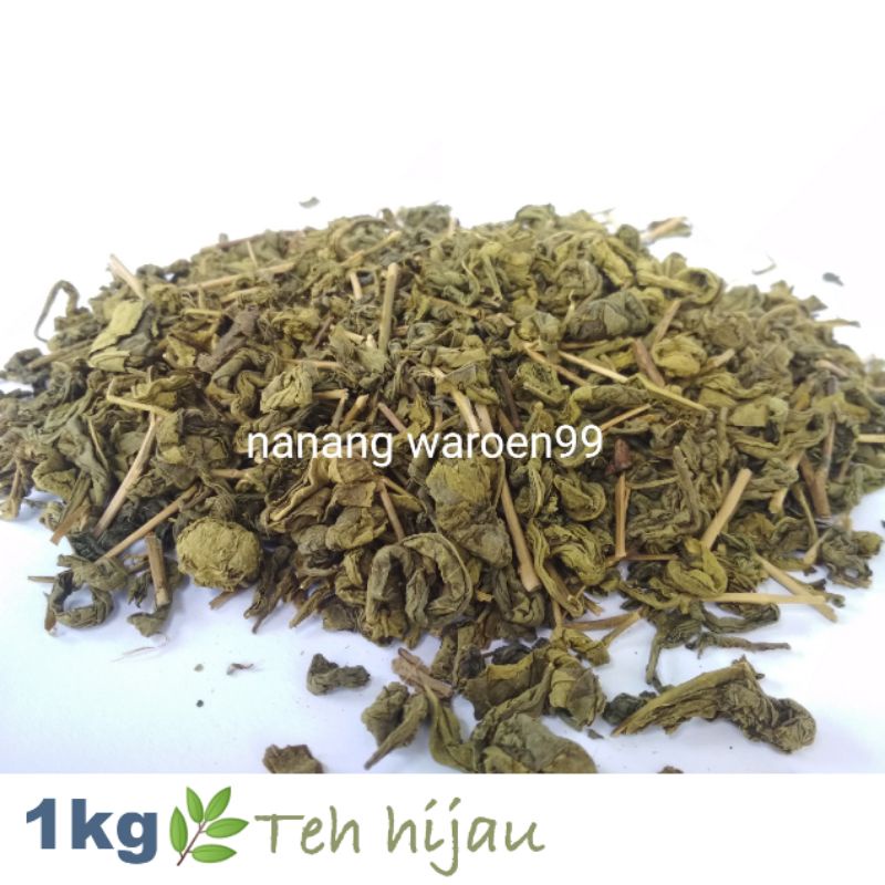 

SLIMING GREEN TEA TEH HIJAU HERBAL KAYA MANFAAT TAMBI WONOSOBO NETTO 1KG