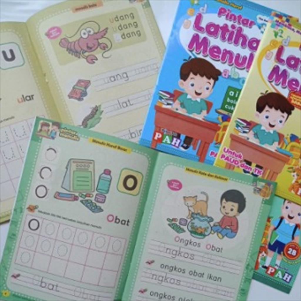 

T24 - BUKU AKTIFITAS ANAK - BELAJAR, MENULIS, EDUKASI, ANGKA HIJAIYAH