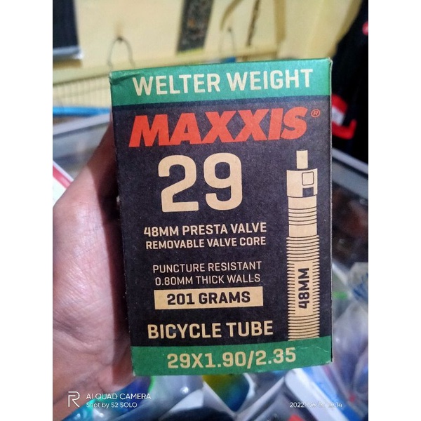 ban dalam maxxis 29 x 1.90 / 2.35 fv 48 ban sepeda MTB presta
