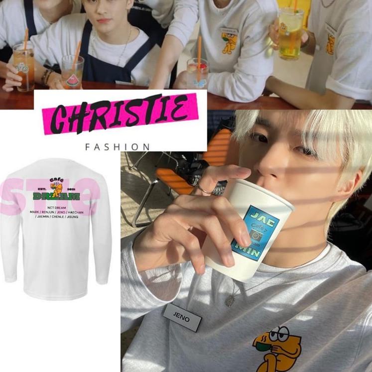 ❇ [] KAOS LENGAN PANJANG 7 DREAM CAFE NCT DREAM S-XXL / LONG SLEEVE T-SHIRT KPOP MARK JAEMIN RENJUN 