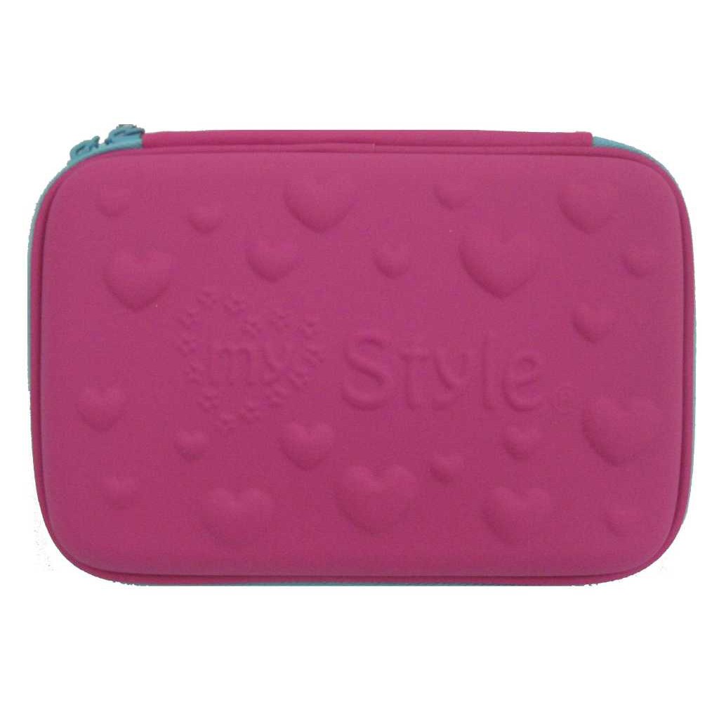 

MY STYLE TM 2128 Pink Heart Hardtop Pencil Case