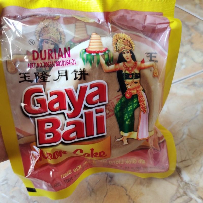 Gaya bali mooncake kulit putih ecer