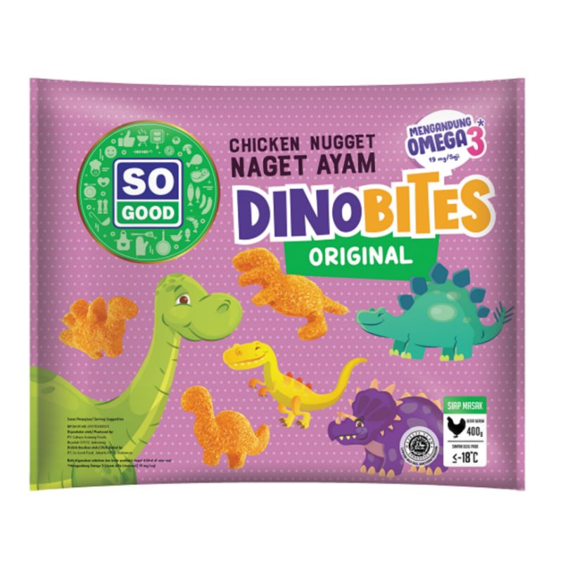 

So Good Nugget Dinobites 400 gram