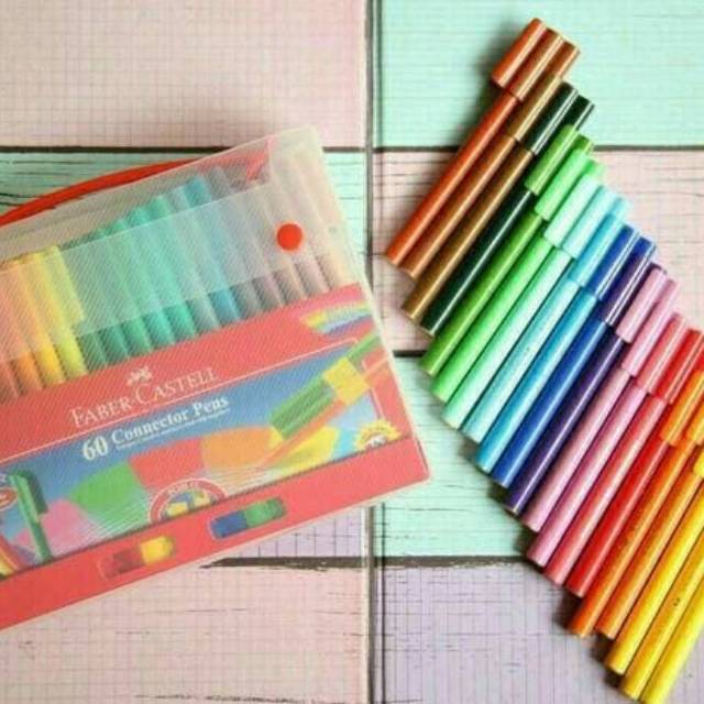 

Faber Castell Connector Pen 60 Warna