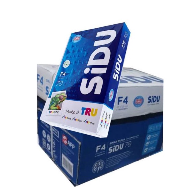 

HVS Sidu F4 70 gsm 1 Kg Ukuran Folio