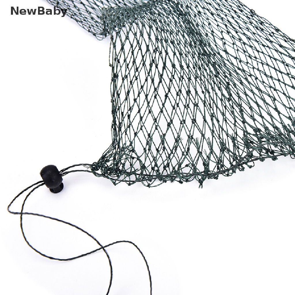 NewBaby Fishing Net Trap Fishing Mesh Network Foldingfish Bag Small Fishing Tackle Mesh ID