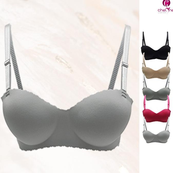 Chelyne BH Seamless Push-Up-Bra 8822 Half Cup Bra Polos