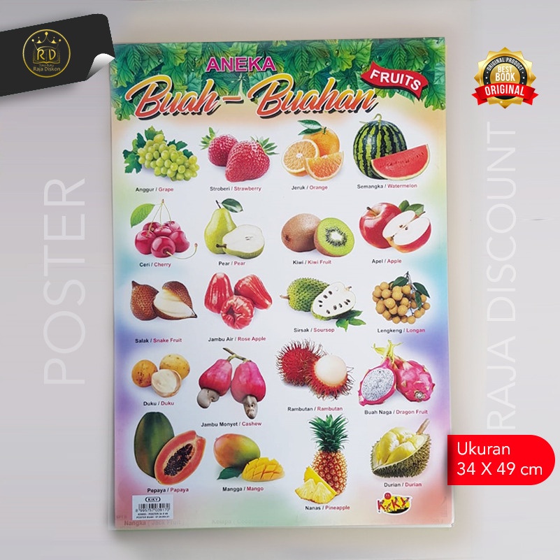 

Poster Aneka Buah-buah an