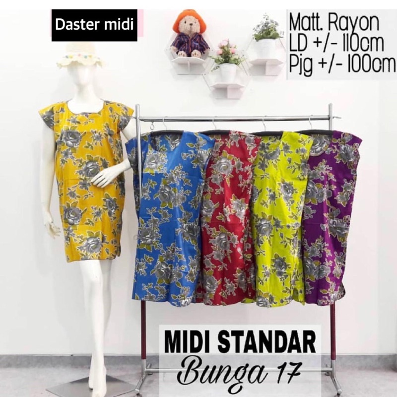 DASTER MIDI STANDAR (BISA COD)