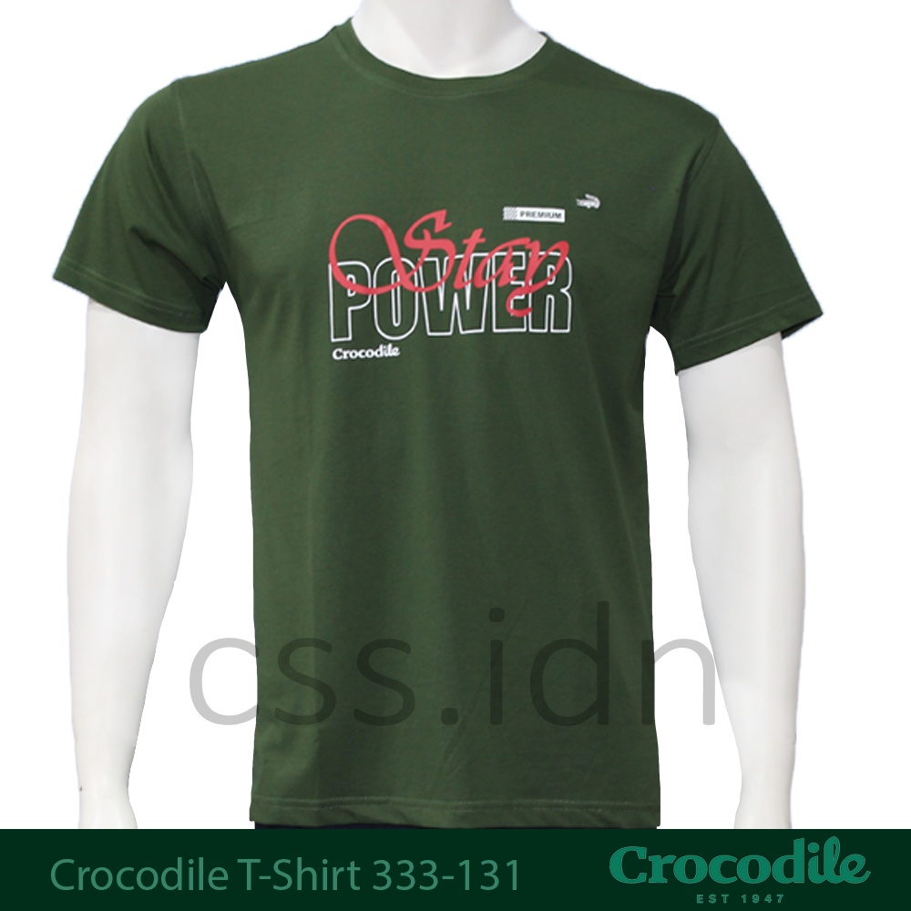 Kaos Oblong Motif Crocodile 333-131