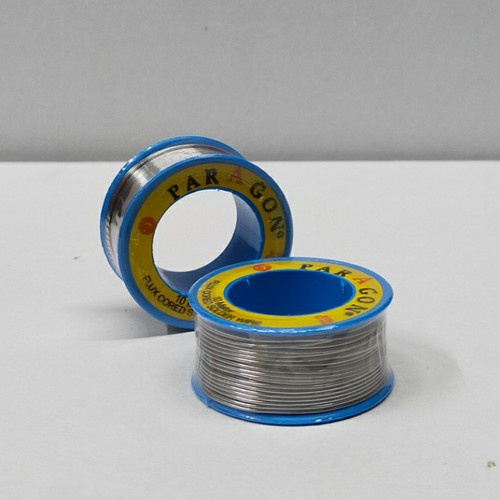 Timah Solder cap PARAGON 10M 10 Meter Roll KECIL Flux Tinol 0.8mm