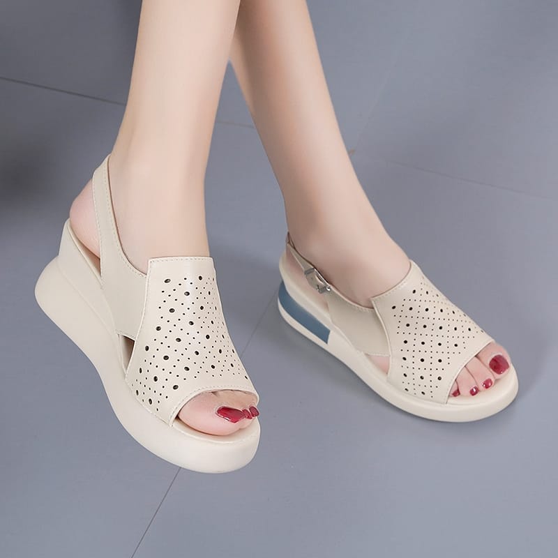 Sendal Wanita Sandal Kasual Modis Korean Style 2021