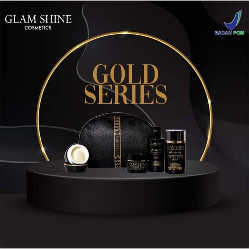 Glamshine Cosmetics/Jual Paket Basic Gold series/paket basic glamshine/glamshine cosmetic