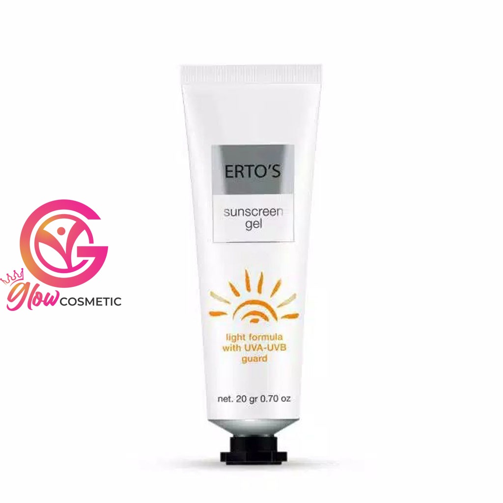 ERTO'S LIGHT FORMULA SUNSCREEN GEL WITH UVA-UVB PROTECTION 20G