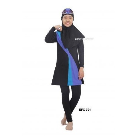 PROMO PROMO Baju Renang Muslimah EFC 001, Baju Renang Edora, Edora Muslimah, Setelan Renang TERBARU