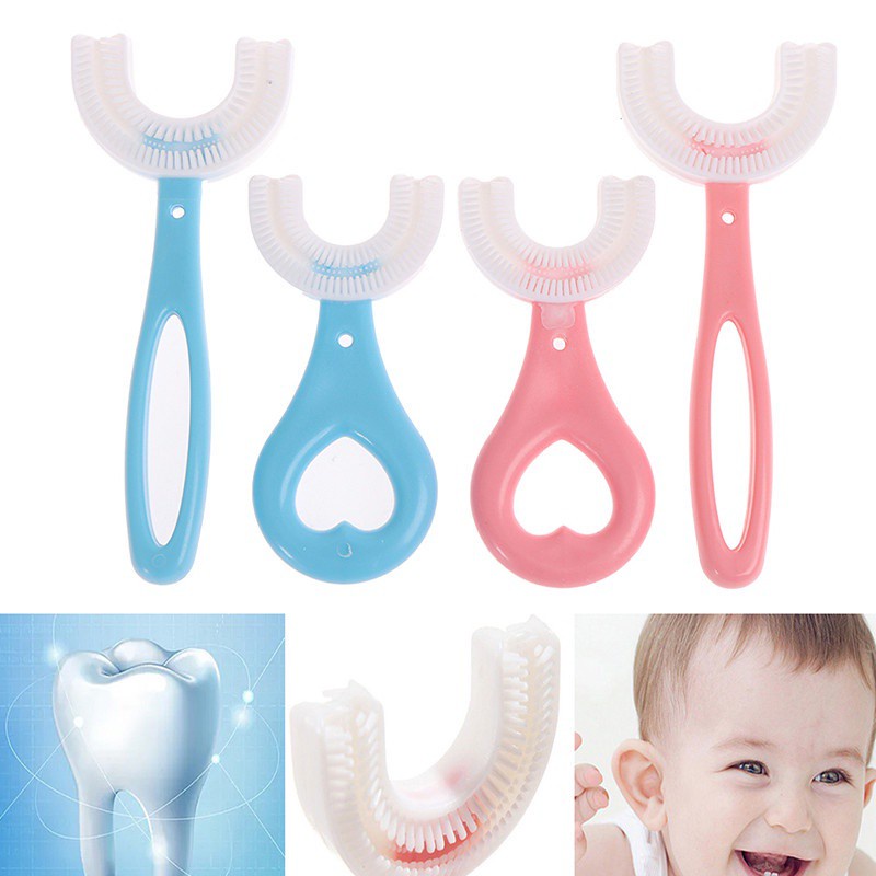 Sikat Gigi Anak Bentuk U Bahan Silikon / Training Toothbrush / Tooth Brush Baby Silicon type U Sikat Gigi Anak Sikat [80gr] T526 | Sikat Gigi | SIkat gigi Anak Bentuk U Bahan Silikon Toothbrush Bayi | Sikat Gigi Silikon