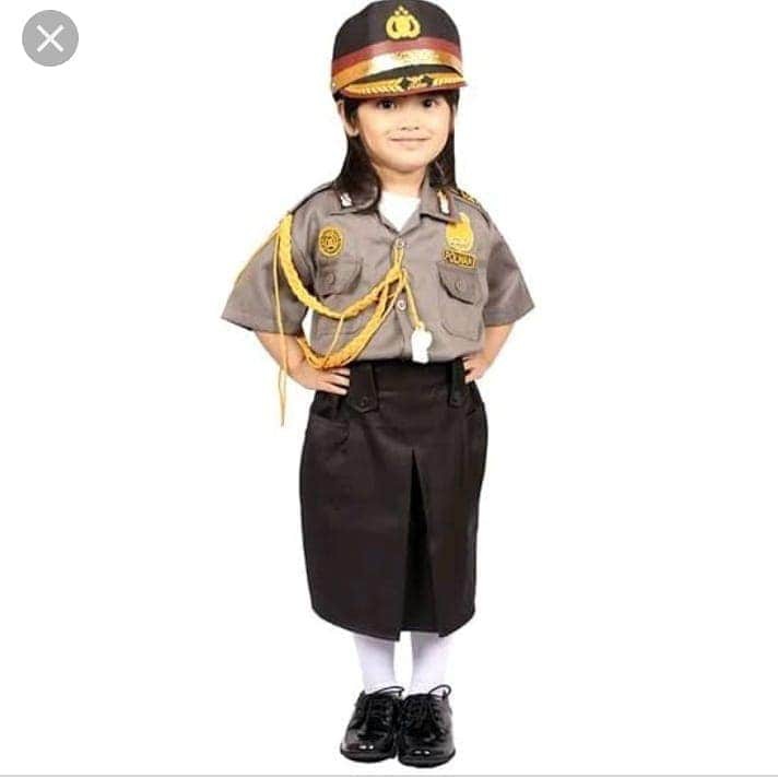Baju Polisi Wanita Anak