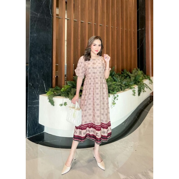 Dress Naura Ruffle by Naura fashion