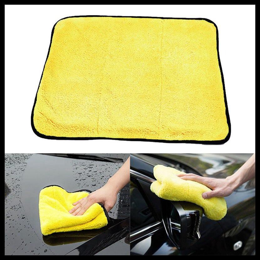 Grab Medan BEST DEAL DISCH KAIN LAP MOBIL MICROFIBER TOWEL CLOTH VELVET 30 X 30CM - DH01 - MULT