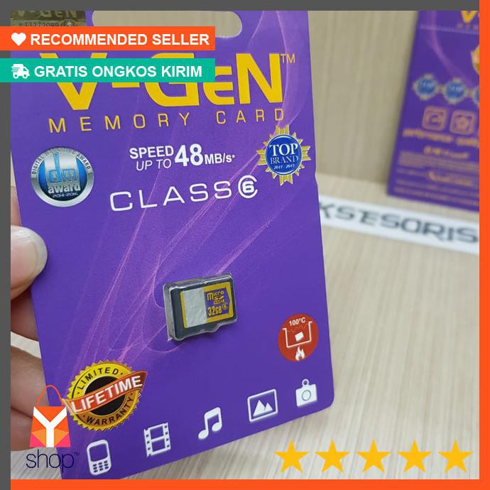 DISKON Memory Card V GEN 32GB Class 6 NA 48MBpS TF Card 
