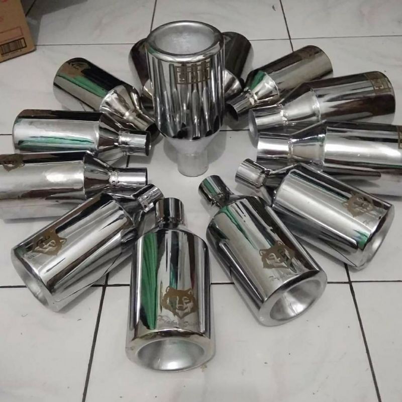 Knalpot srigala mobil solar turbo, solar non turbo dan mobil bensin - knalpot guguk