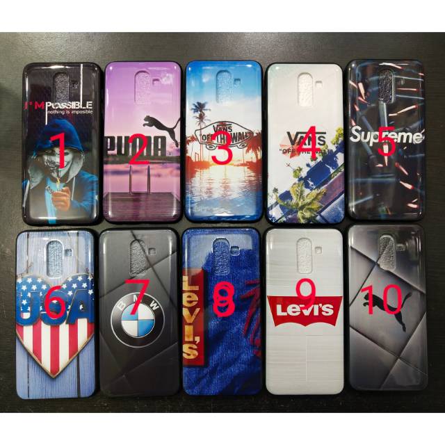 Case fuze glass motif vivo v15,y12,y15,y17,y71,y93,y95,v11 pro,v15 pro - casing