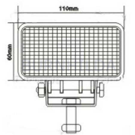 Lampu LED Headlight Mobil Offroad 18W 1260 Lumens - C18-ES mobil motor burnhilda